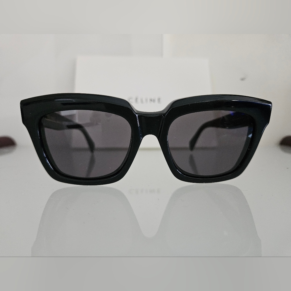 Celine Square Sunglasses Black